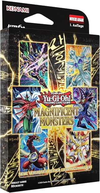 Vorbestellung: Yu-Gi-Oh! Magnificent Monsters 1st Einzelbox DE