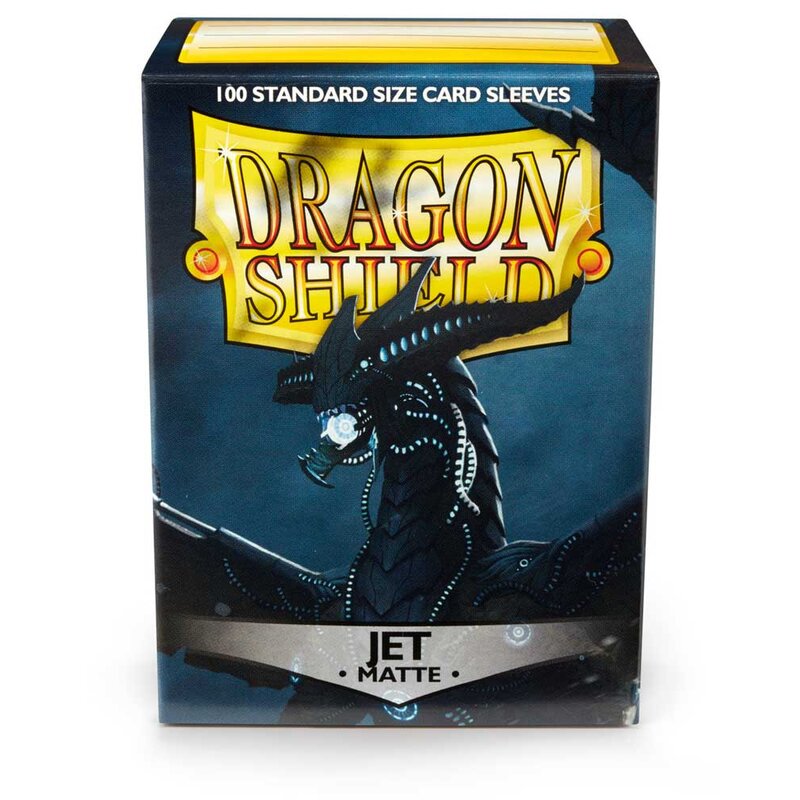Dragon Shield Sleeves Matte Jet (100 Sleeves)