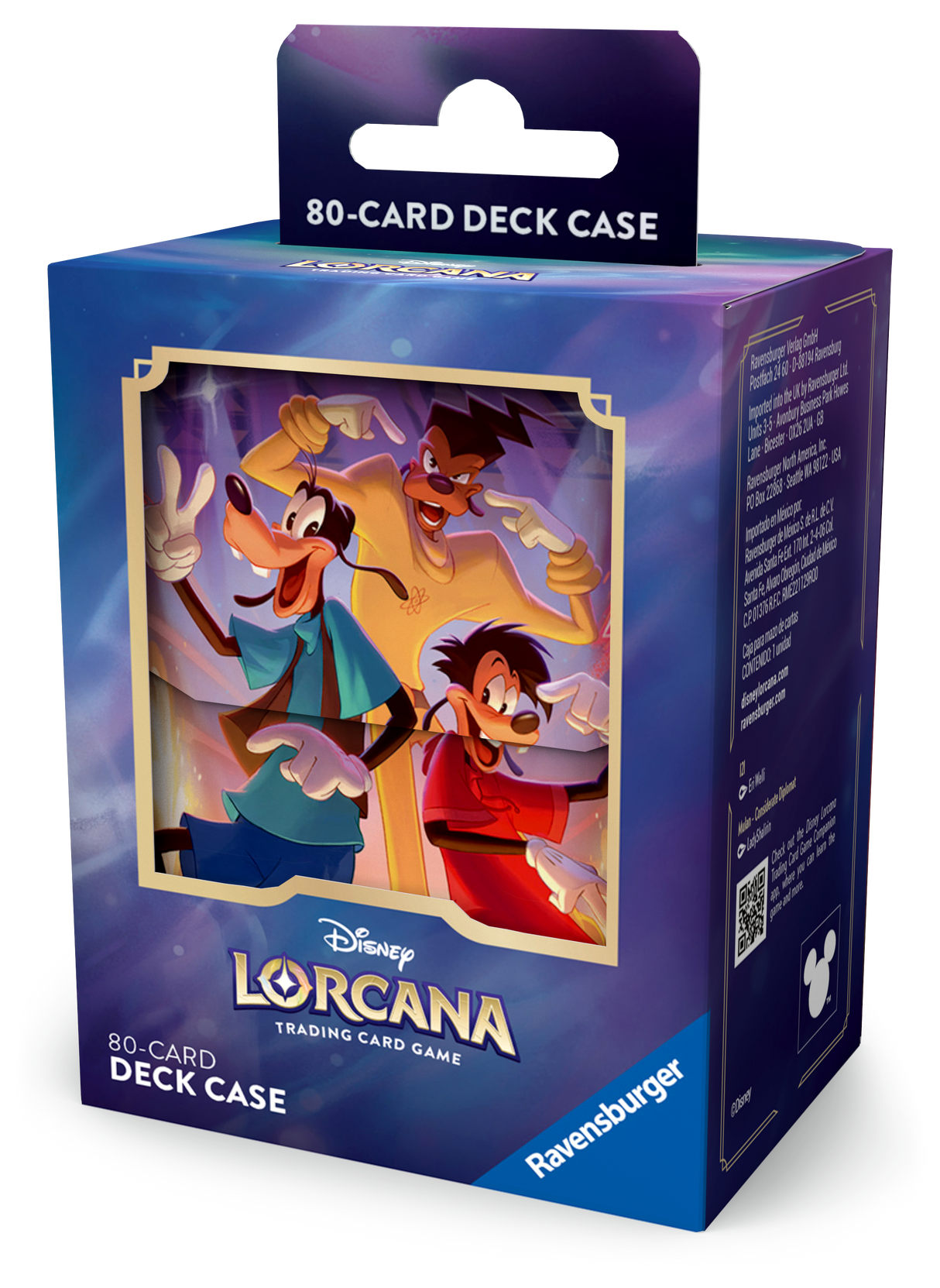 Disney Lorcana: Mythen Deck Box Goofy & Max