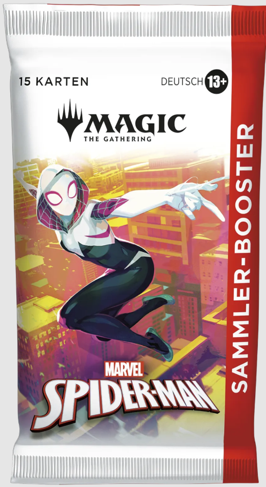 Magic The Gathering Marvel Spider-Man Sammler Booster DE