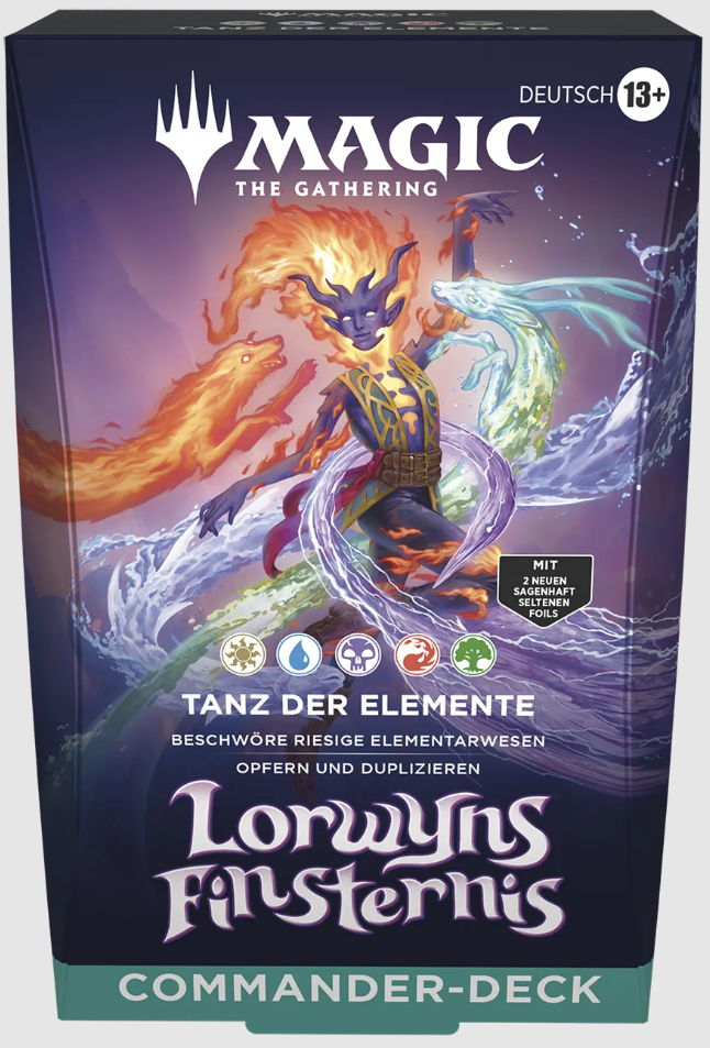 Magic The Gathering Lorwyns Finsternis Tanz der Elemente Commander DE