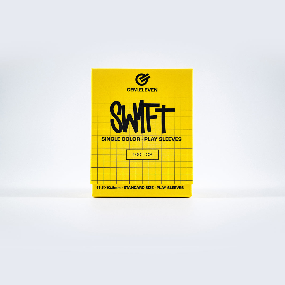 Gem.Eleven Swift Single Color Play Sleeves Gelb