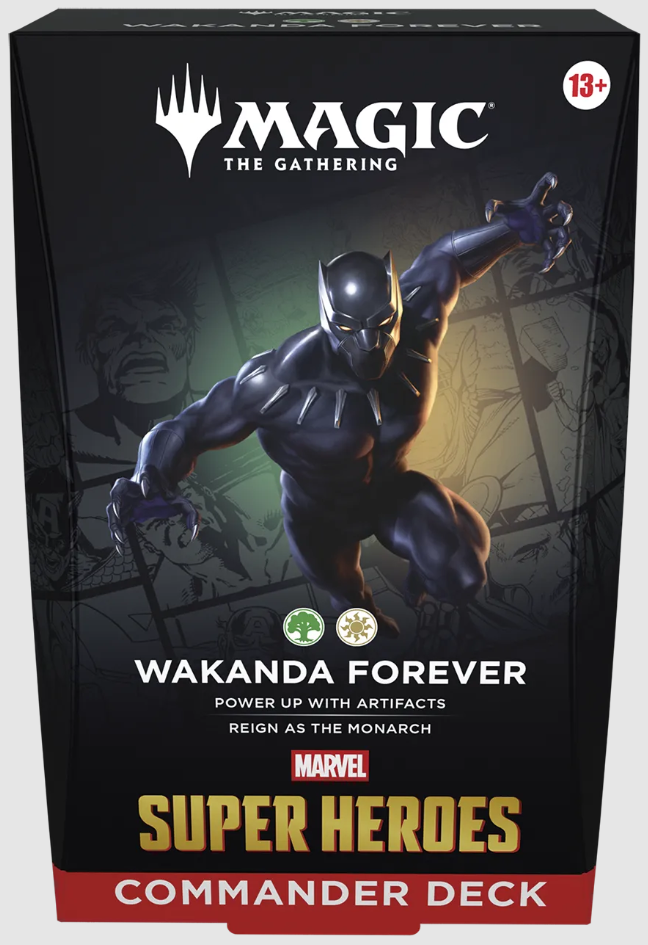 Magic The Gathering Marvel Super Heroes Wakanda Forever Commander EN