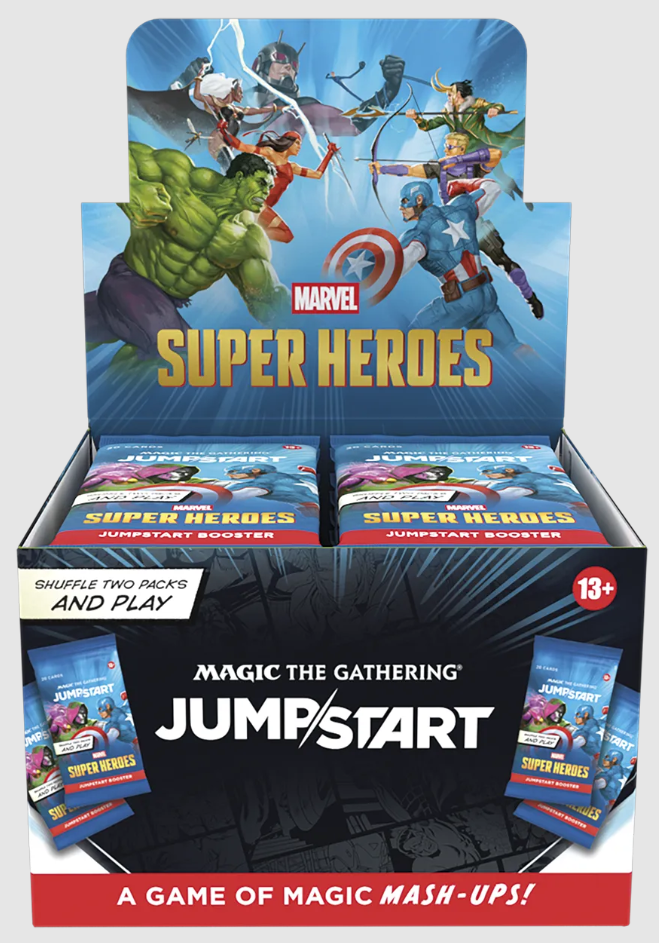 Magic The Gathering Marvel Super Heroes Jumpstart-Booster Display EN