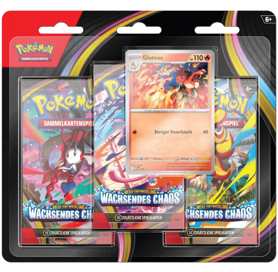Mega-Entwicklungen Wachsendes Chaos Glutexo 3-Pack Blister DE