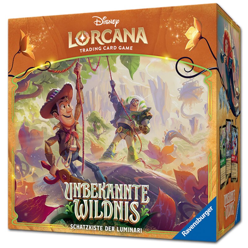 Disney Lorcana: Unbekannte Wildnis Schatzkiste der Luminari DE
