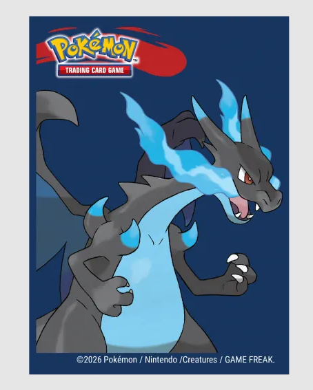 Ultra Pro Mega-Charizard X Deck Protector Sleeves (65ct)