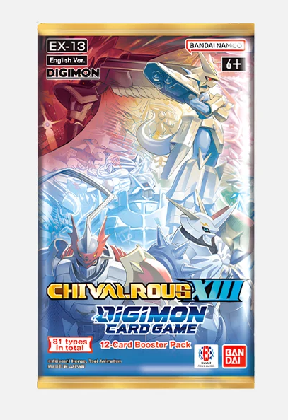 Digimon Card Game Chivalrous XIII Einzelbooster EX13