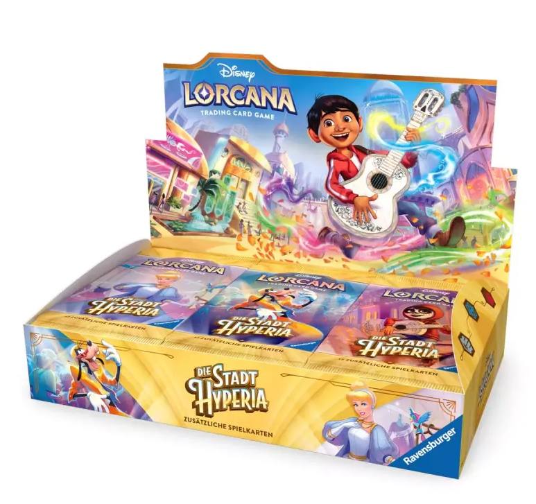 Disney Lorcana: Die Stadt Hyperia Display DE