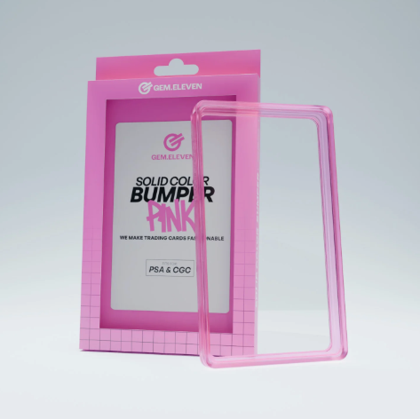 Gem.Eleven Solid Color Bumper Pink