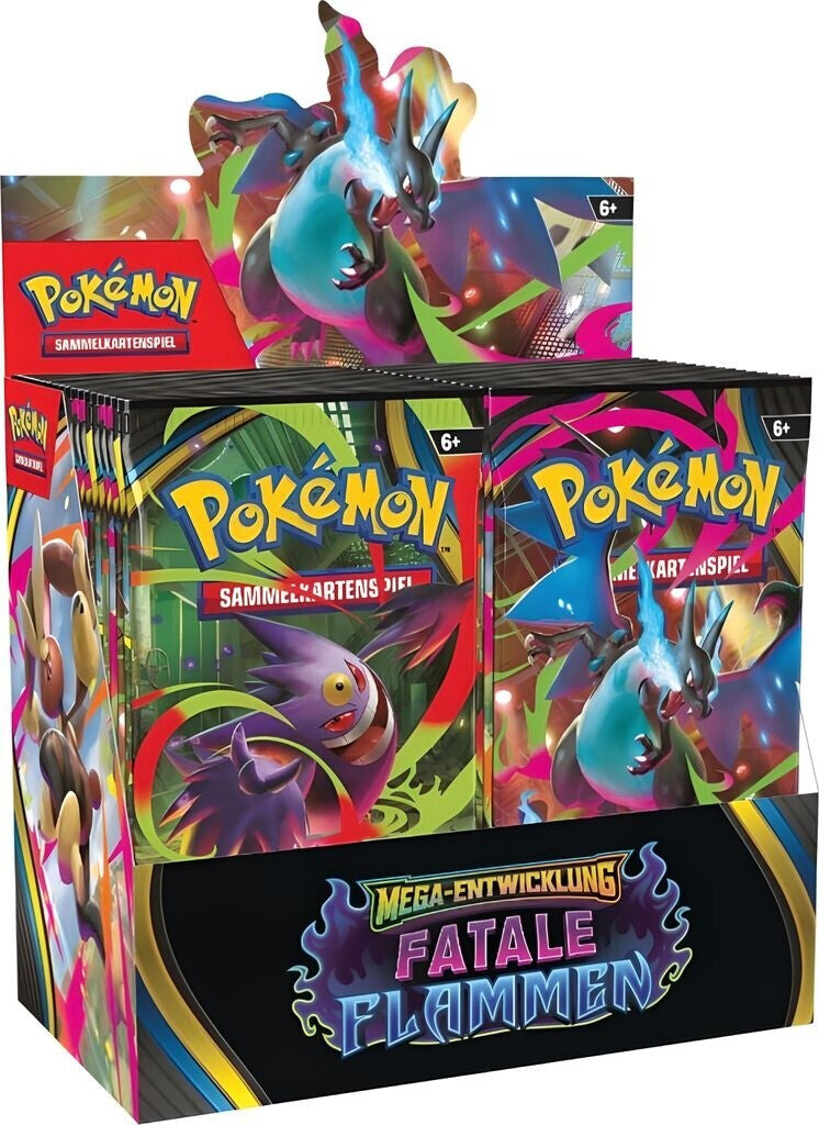 Mega-Entwicklungen Fatale Flammen Booster Display DE