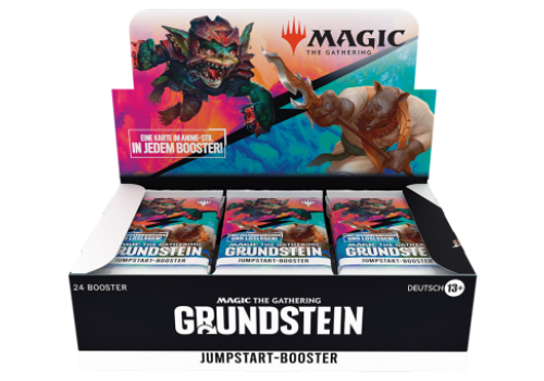 Magic The Gathering Grundstein Jumpstart-Booster Display DE