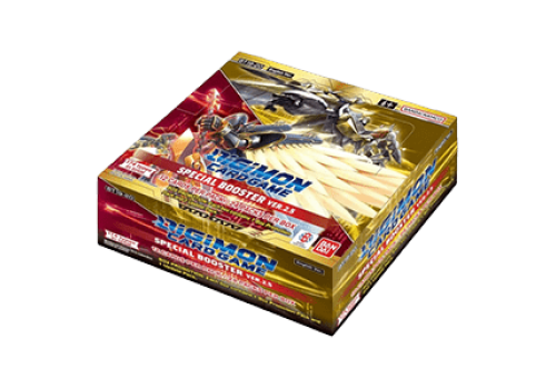 Digimon Card Game Special Booster Ver. 2.5  Booster Display