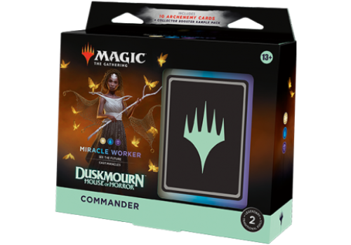 Vorbestellung: Magic The Gathering Duskmourn: House of Horror Miracle Worker Commander EN