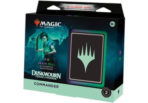 Vorbestellung: Magic The Gathering Duskmourn: House of Horror Death Toll Commander EN