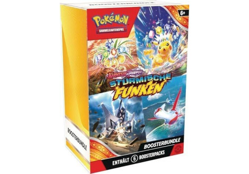 Karmesin & Purpur Stürmische Funken Booster Bundle DE