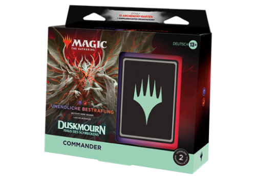 Vorbestellung: Magic The Gathering Duskmourn: Haus des Schreckens Unendliche Bestrafung Commander DE