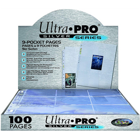 Ultra Pro Silver Series 9-Pocket Pages Ordner 100 Seiten