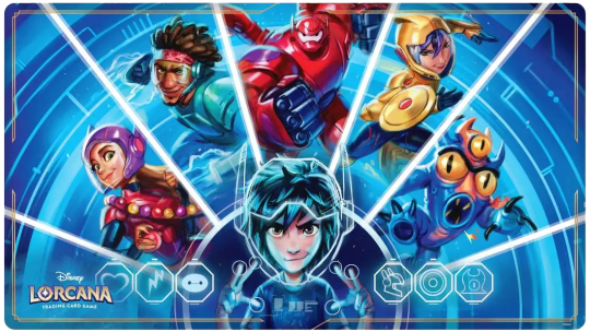 Disney Lorcana: Archazias Insel Spielmatte Baymax, We could be Immortals