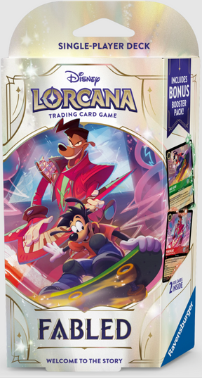 Disney Lorcana: Fabled Starter Deck Powerline & Max Goof EN