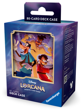 Disney Lorcana: Mythen Deck Box Goofy & Max