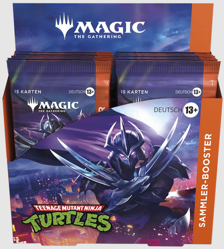 Magic The Gathering Teenage Mutant Ninja Turtles Sammler Display DE