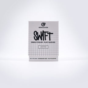 Gem.Eleven Swift Single Color Play Sleeves Weiß