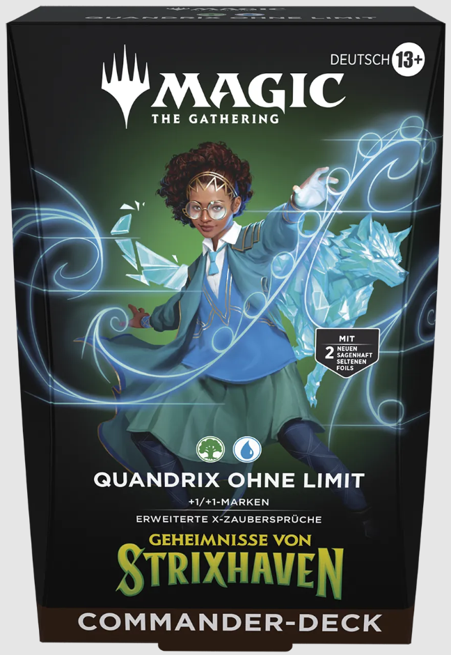Magic The Gathering Geheimnisse von Strixhaven Quandrix ohne Limit Commander DE
