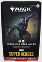 Magic The Gathering Marvel Super Heroes Wakanda über Alles Commander DE