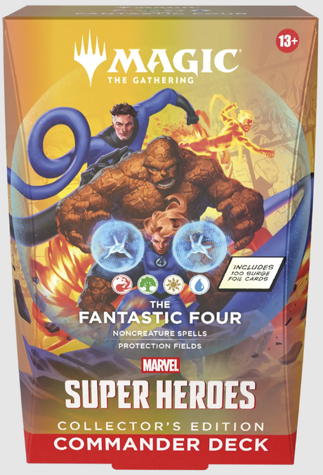 Magic The Gathering Marvel Super Heroes The Fantastic Four Commander Collector´s Edition EN