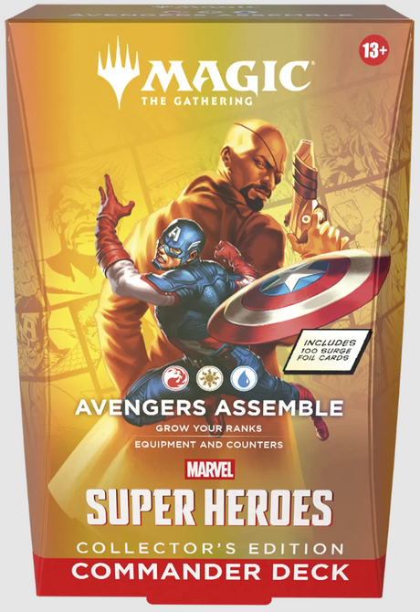 Magic The Gathering Marvel Super Heroes Avengers Assemble Commander Collector´s Edition EN