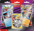 Karmesin & Purpur Enhanced 2-Pack Blister DE (Team Rockets Zapdos, Arktos und Despotar)