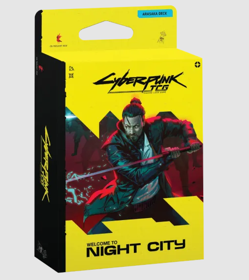 Vorbestellung: Cyberpunk TCG Welcome To Night City Starter Deck Embracing Power EN