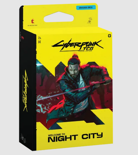 Vorbestellung: Cyberpunk TCG Welcome To Night City Starter Deck Embracing Power EN