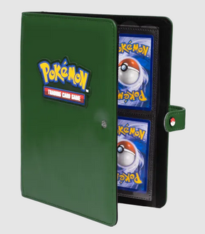 Ultra Pro 4-Pocket Premium Snap Binder Green für Pokémon
