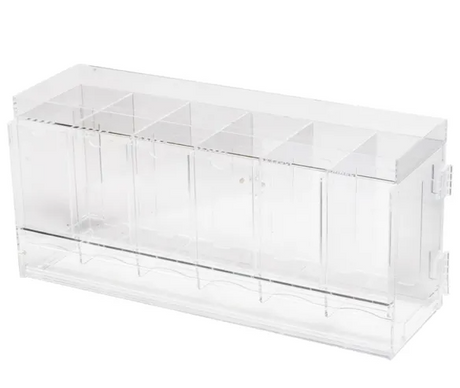The Acrylic Box | 6-Slot Pack Dispenser