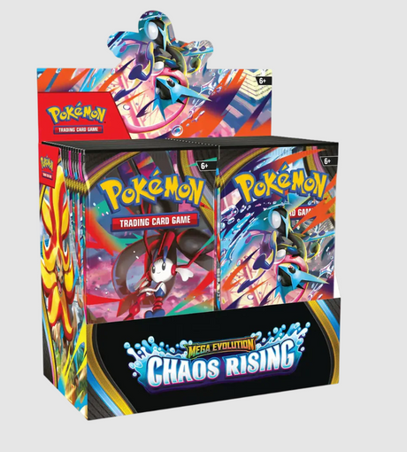 Mega Evolution Chaos Rising Booster Display EN