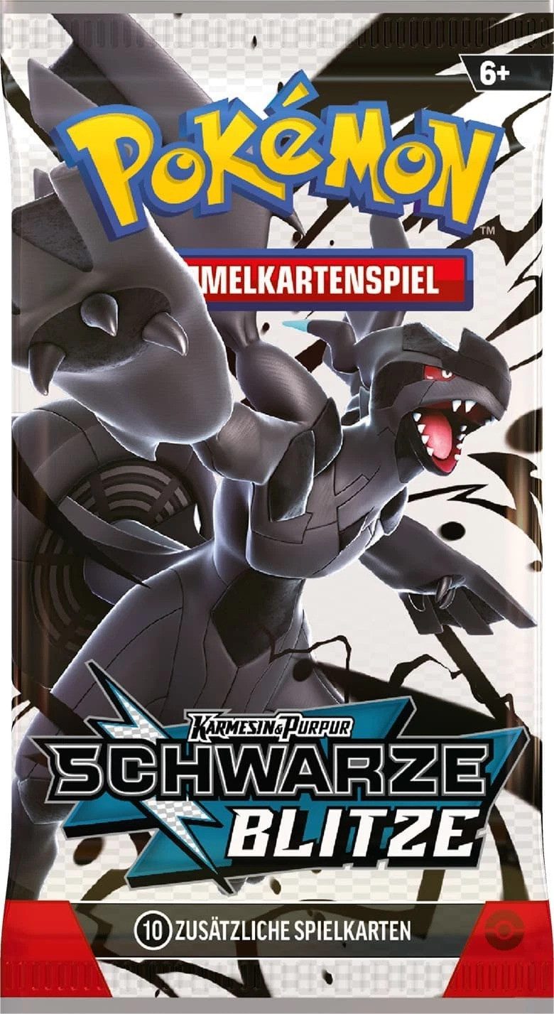 Karmesin & Purpur Schwarze Blitze Booster DE