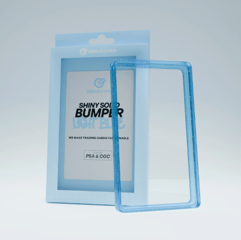 Gem.Eleven Shiny Solid Bumper Light Blue