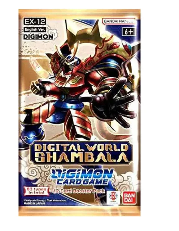 Digimon Card Game Digital World Shambala Einzelbooster EX12