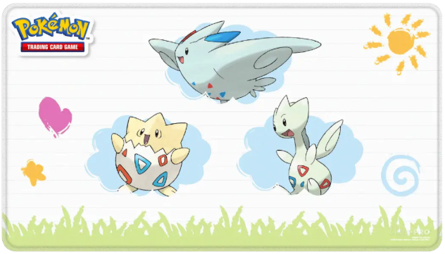 Ultra Pro: Togepi Evolutions Stitched - Playmat for Pokémon