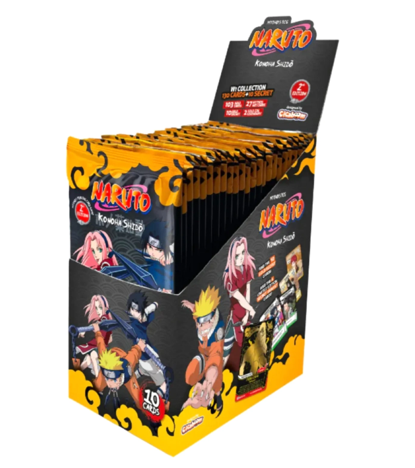 Naruto Mythos TCG Display: Konoha Shido (2nd Edition)