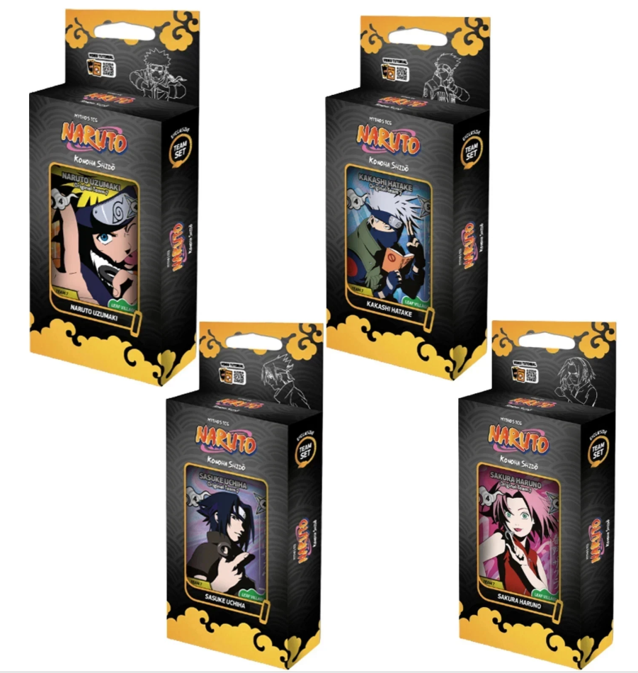 Naruto Mythos TCG: Naruto Konoha Shido Team Set (2nd Edition)