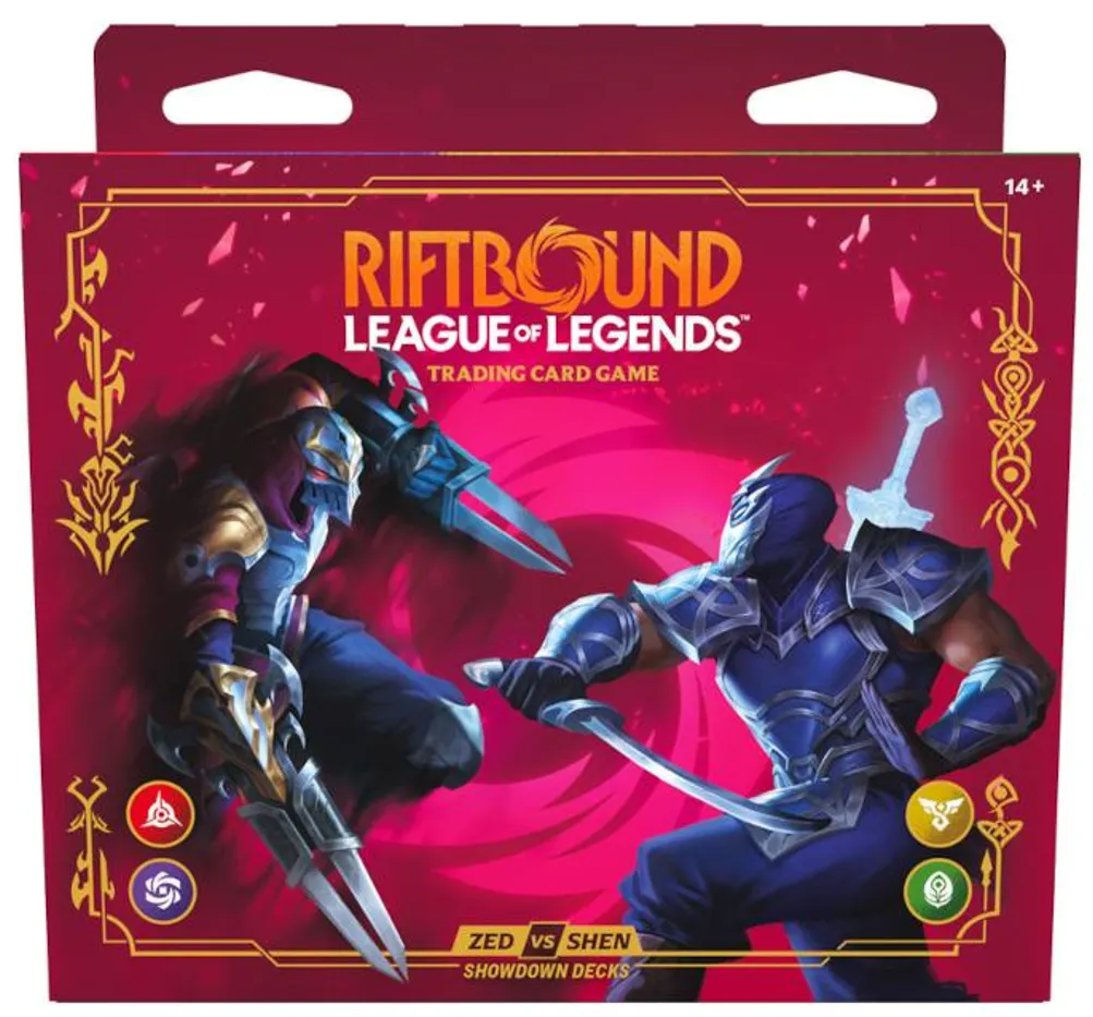 Riftbound Vendetta Showdown Deck Zed vs. Shen