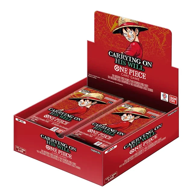 One Piece Card Game Carrying on his Will OP-13 Display EN
