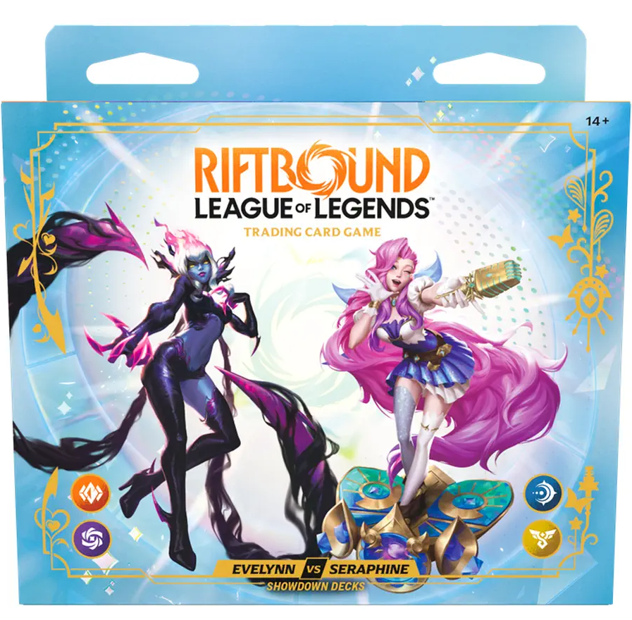 Vorbestellung: Riftbound Radiance Showdown Deck Evelynn vs. Seraphine
