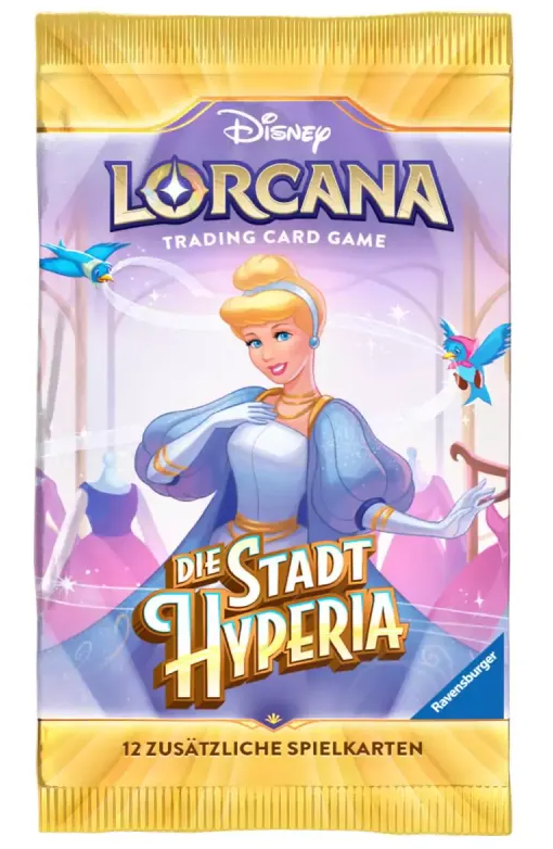 Disney Lorcana: Die Stadt Hyperia Booster DE